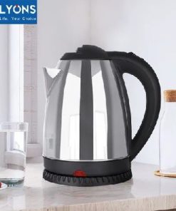 AILYONS FK-0301 Automatic 360 Swivel Cordless 1500W Stainless Steel Electric Kettle