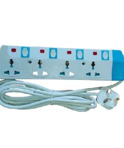 Power King 4 Way Power Extension Cable With Independent Switch