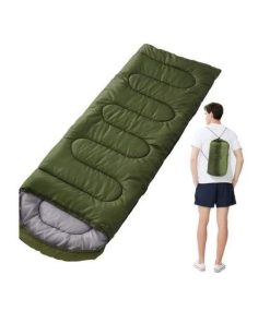 BEST QUALITY CAMPING ENVELOPE SLEEPING BAG SINGLE PERSON