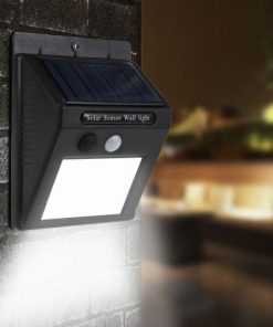 20 LED Solar Motion Sensor Light - Waterproof Outdoor Security Lamp, 5 x 10 x 8 cm, Easy Installation