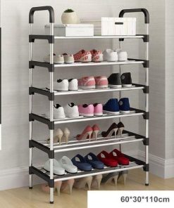 6-Layer Portable Unique Shoe Rack