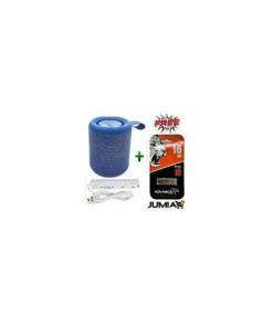RBT ROBOT POWERFUL PORTABLE BLUETOOTH SPEAKER – DEEP BASS STEREO SOUND + FREE 16GB USB & 4 WAY POWER STRIP