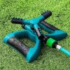 Automatic 3 Arms 360° Rotating Water Sprinkler,,.