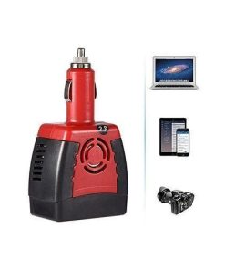 150 W Car Power Inverter With Double Ports And USB Port