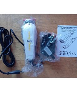 Geemy Electric Hair Clipper White- Professional Hair Clipper