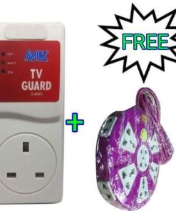 MK TV Guard + Free Round Power Extension Cable Combo