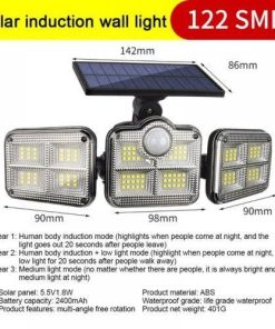 Motion Human Sensor Split Light Solar Street Light Lamp