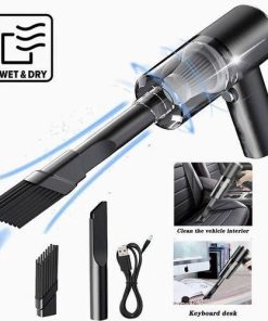 Wireless Car 3in1 Vacuum Cleaner - Both Wet And Dry