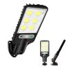 Jingxin Solar Light Solar Powered LED Wall Light PIR Motion Sensor Outdoor Flood Pathway Street Lamp