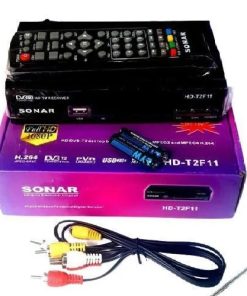 Sonar Free To Air Digital Receiver - Full HD 1080P, USB Port
